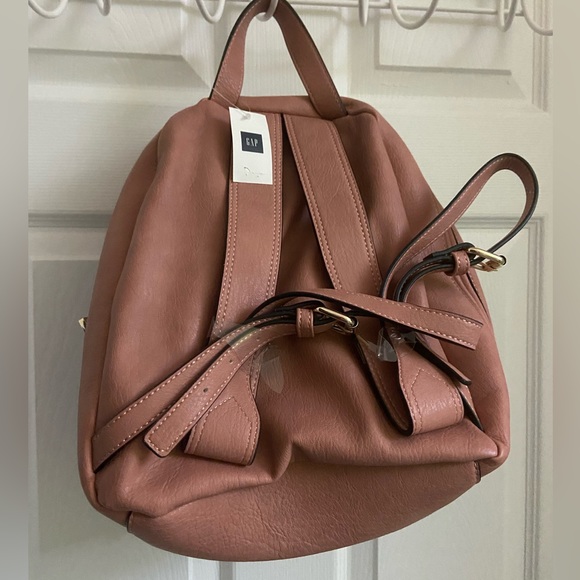 GAP - Pink Leather Backpack - Picture 3 of 5